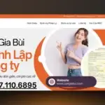 Thiết Kế Website công ty Luật Gia Bùi